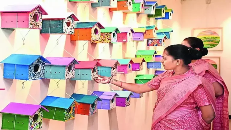 Gazala Narmawala: A Self-Taught Artist’s Colorful Journey to Save Sparrows