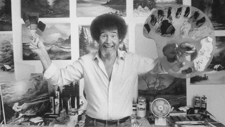 The Happy Accidents of Bob Ross in 10 Pictures