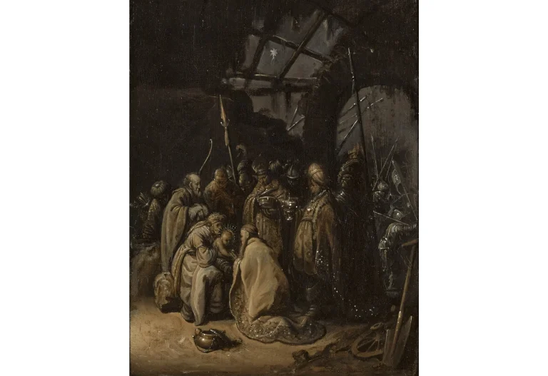 Rediscovered Rembrandt: The Astonishing Transformation of “The Adoration of the Kings” Could Fetch $18.4 M. at Sotheby’s