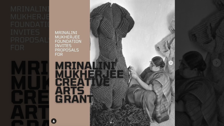 Mrinalini Mukherjee Creative Arts Grant 2023-24: A Golden Opportunity for Indian Artists