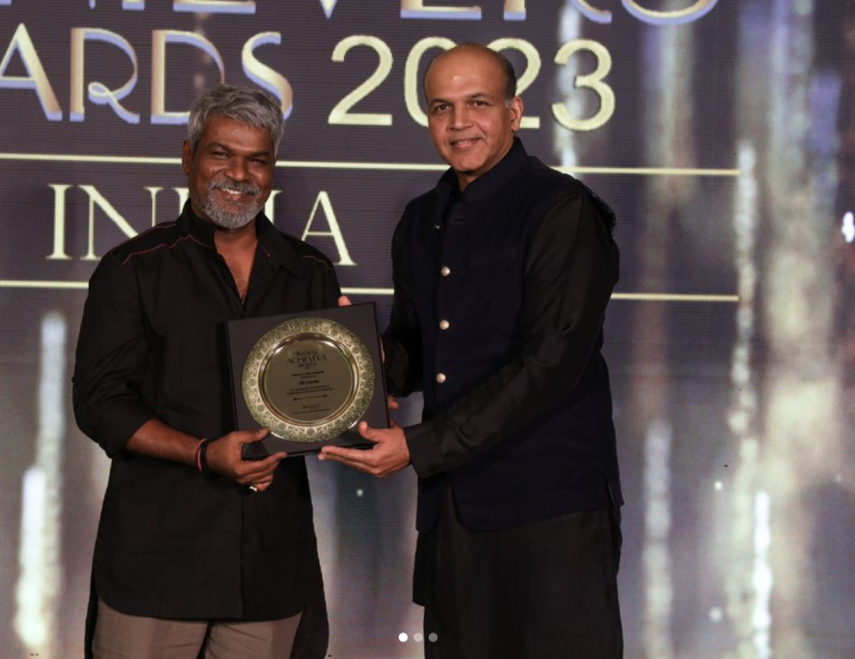 G R Iranna Triumphs with Society Achievers Award 2023, Celebrated for Distinct Contributions to Visual Arts