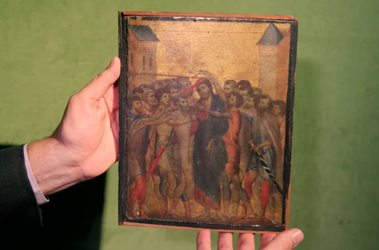 Cimabue’s ‘Christ Mocked’ Finds Home at Louvre After Auction Drama