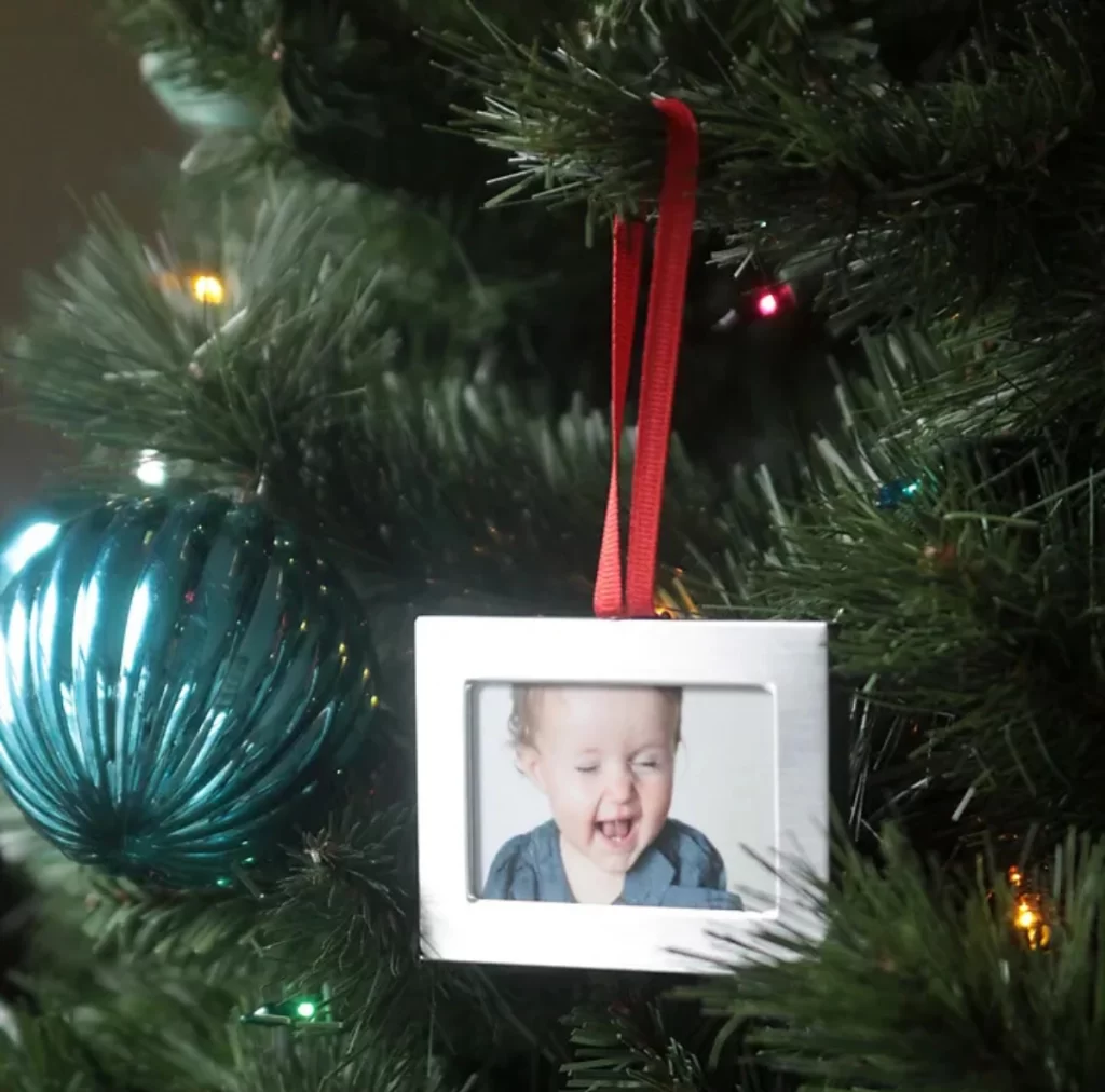 A Photoframe Christmas Ornament