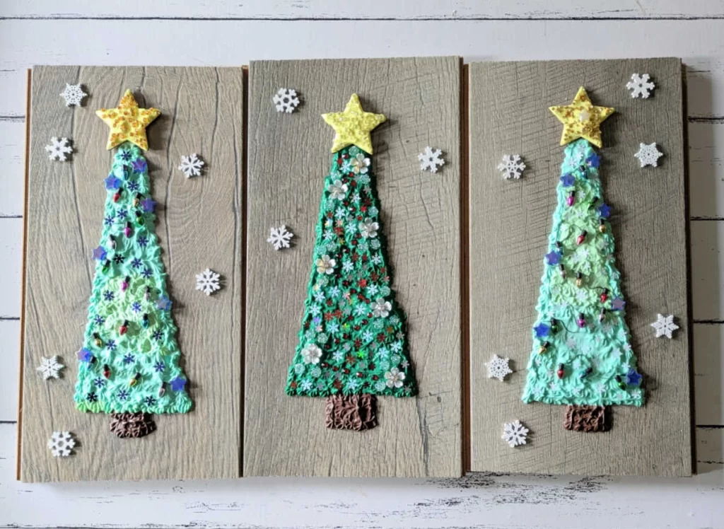 Christmas Tree Art 