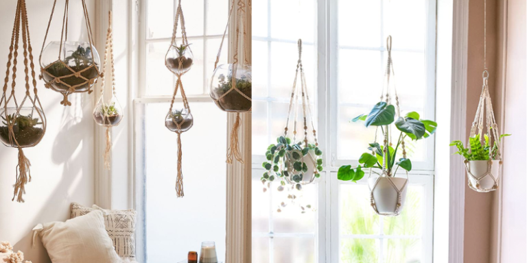 How to Make Macrame Plant Hangers At Home