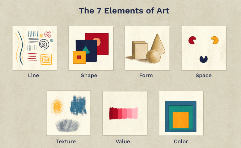 How Understanding 7 Elements of Art and Design Guarantees Better Artwork 