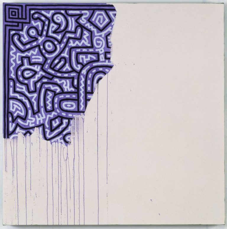 AI Completes Keith Haring’s “Unfinished Painting” Creates Controversy