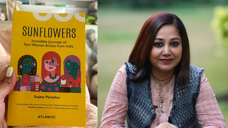 Sujata Parashar’s latest Book, ‘Sunflowers: Incredible Journeys of Epic Women Artists from India,’ Launched at the Delhi World Book Fair