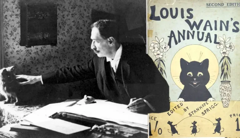 Pussy Cat Pussy Cat, Where Have You Been? I’ve Been In Louis Wain’s Paintings