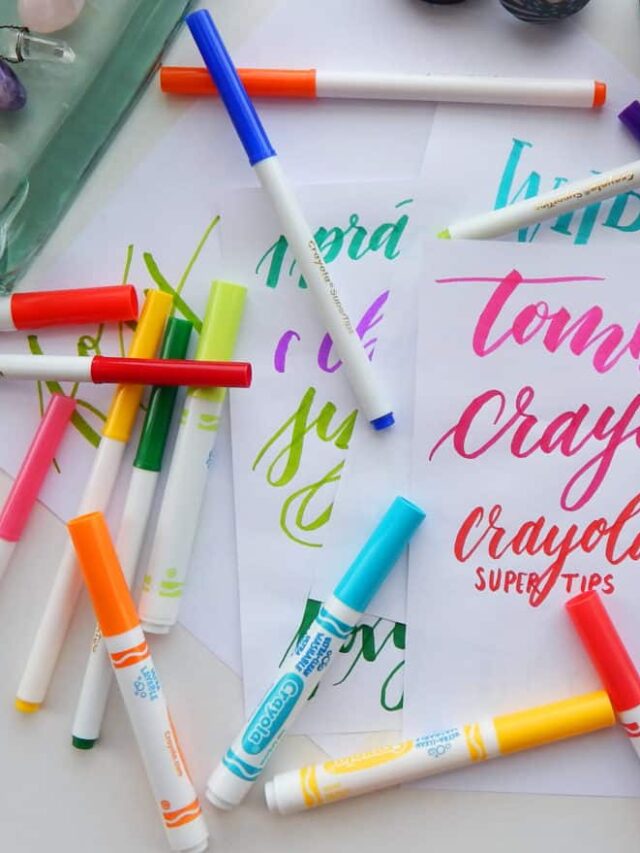 Create Visual Treats For Your Readers With Calligraphy Markers