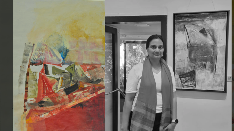 Sharmila Gupta’s Abstract Odyssey into the Heart of Existence