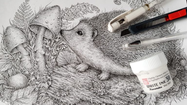 All The World’s A Stage For Pen and Ink Drawings