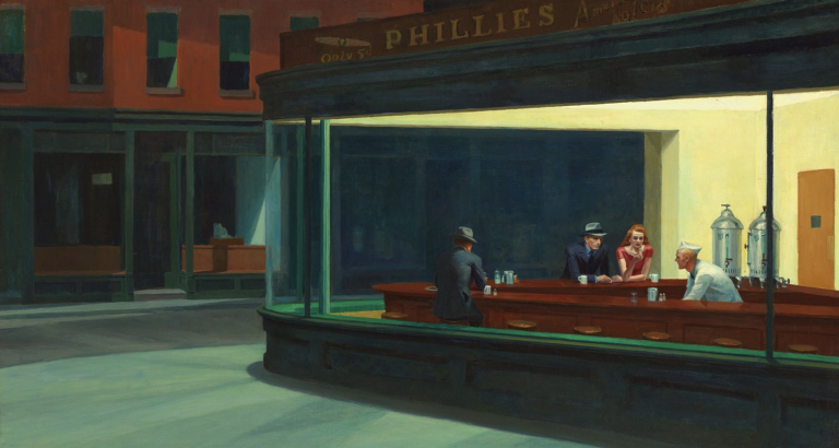 Exploring the Timeless Allure of Edward Hopper’s ‘Nighthawks’: A Masterpiece of American Realism and Its Cultural Impact