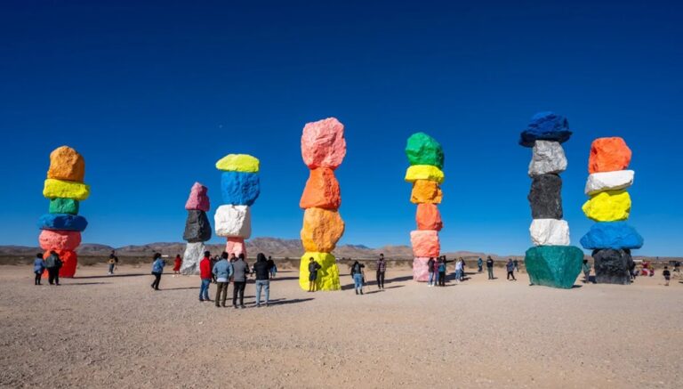 A Brief History of Mystical ”Seven Magic Mountains” of Las Vegas