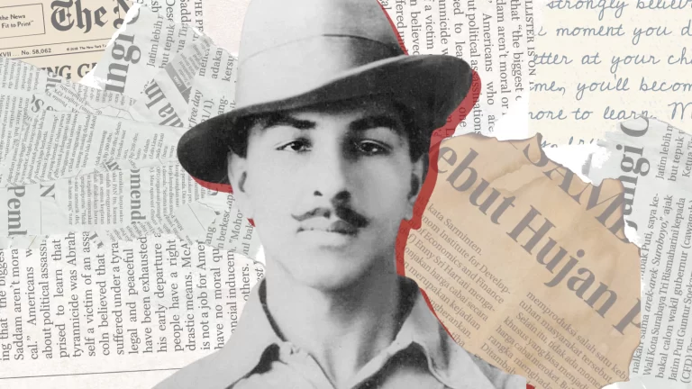 Revolution in Progress: Drawing of Bhagat Singh