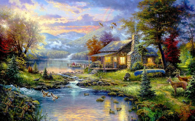 The Painter of Light, or the Symbolical Visual Life of Thomas Kinkade