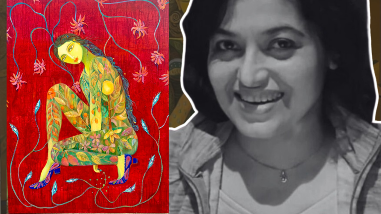 Rakhee Roy Explores the Intersection of Environmental Calamity and Feminine Resilience Through Her Art