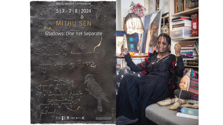 Shadows:One Yet Separate: Mithu Sen’s Poetic Exhibition at The Museum Lapidarium, Novigrad