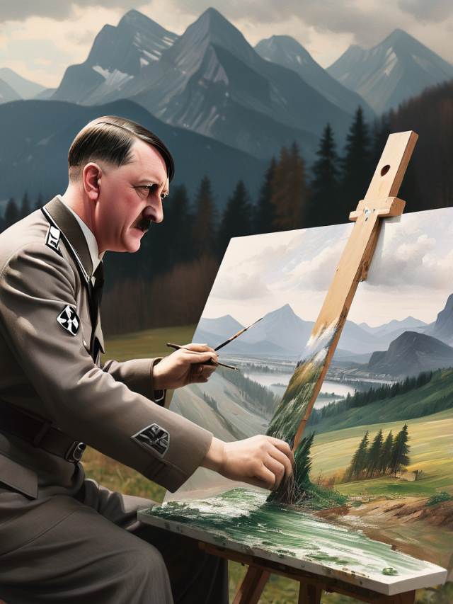 Adolf Hitler’s Paintings Revealed