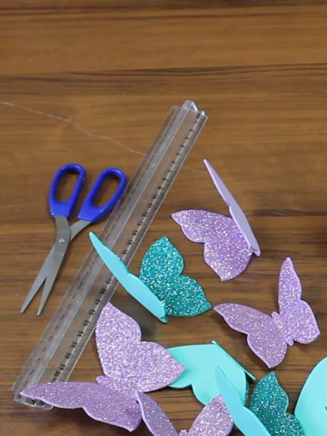 6 Glitter Foam Sheet Craft Ideas