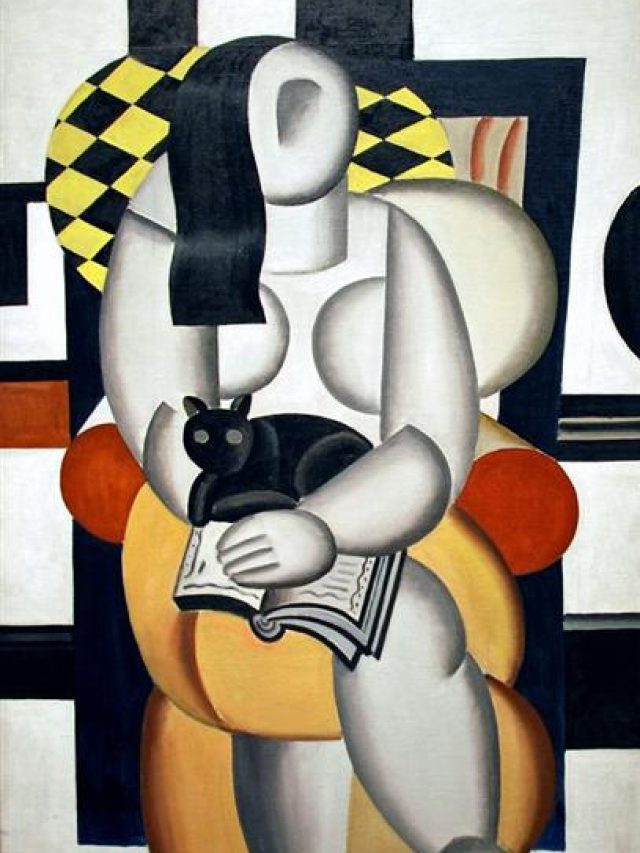 fernand leger woman-with-a-cat-1921.jpg!Large