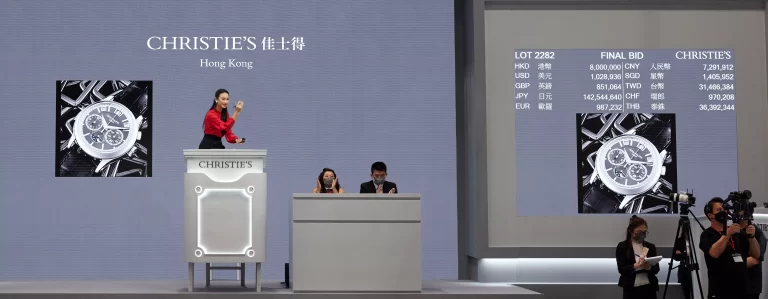 Christie’s Hong Kong Auction Achieves HK$1bn Amid Market Slowdown