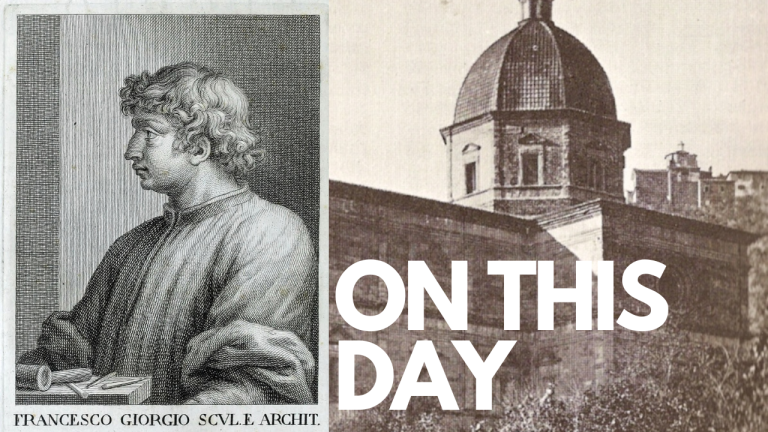 On This Day: Celebrating the Birth of Francesco di Giorgio Martini, A Pioneer of Renaissance Art and Architecture