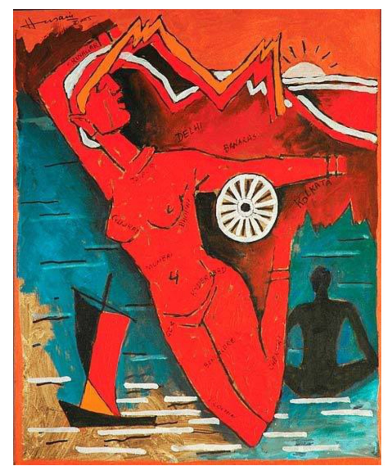 M.F. Husain’s Art Sparks FIRs: Controversies and Legal Battles Over Artistic Expression