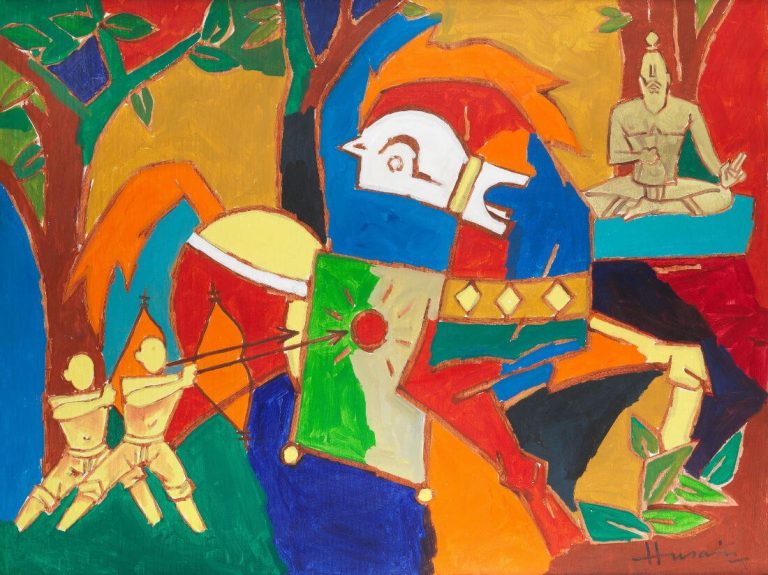 Contemporary Interpretation of the Ramayan in Art