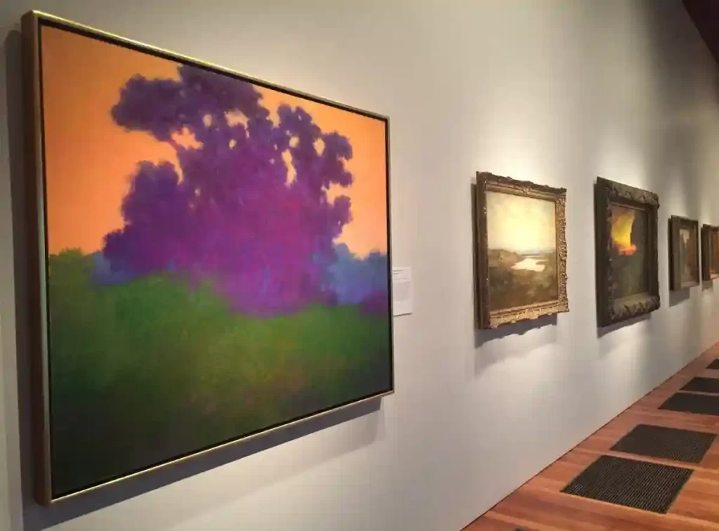 An exhibition of Richard Mayhew's paintings 