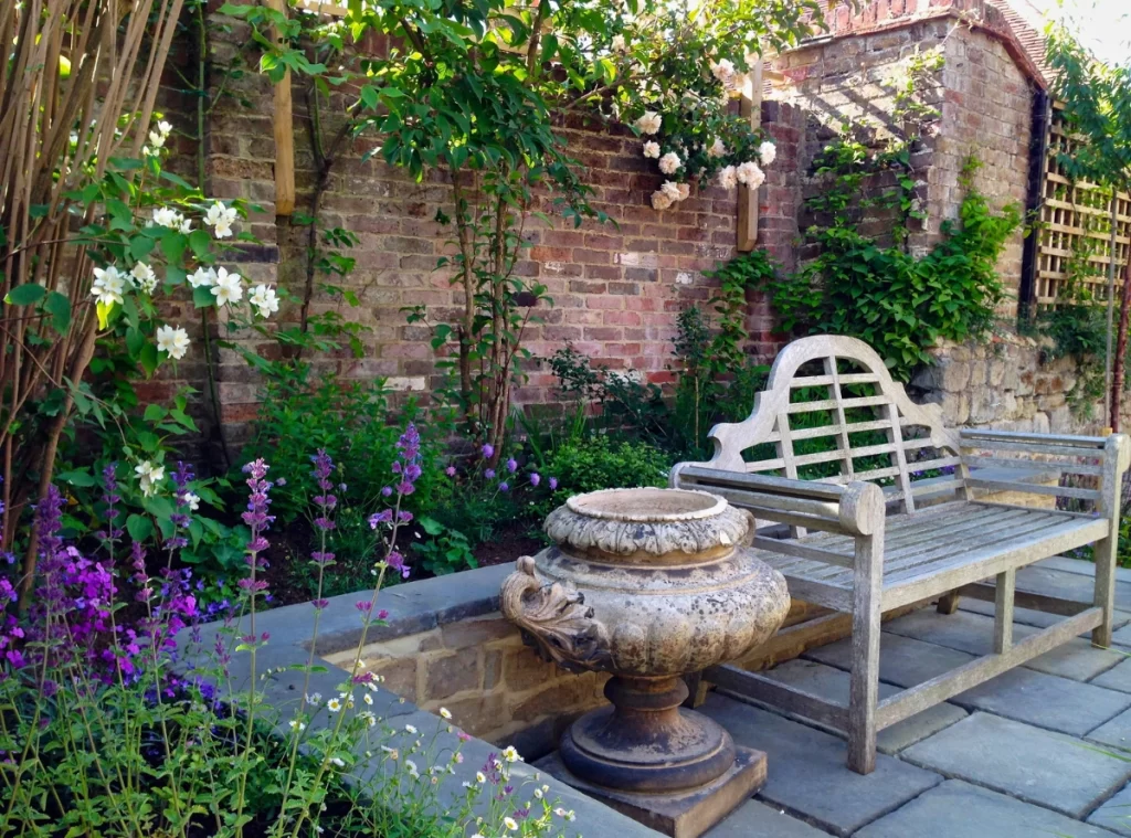 Landscaped Gardens with Mediterranean Plants 