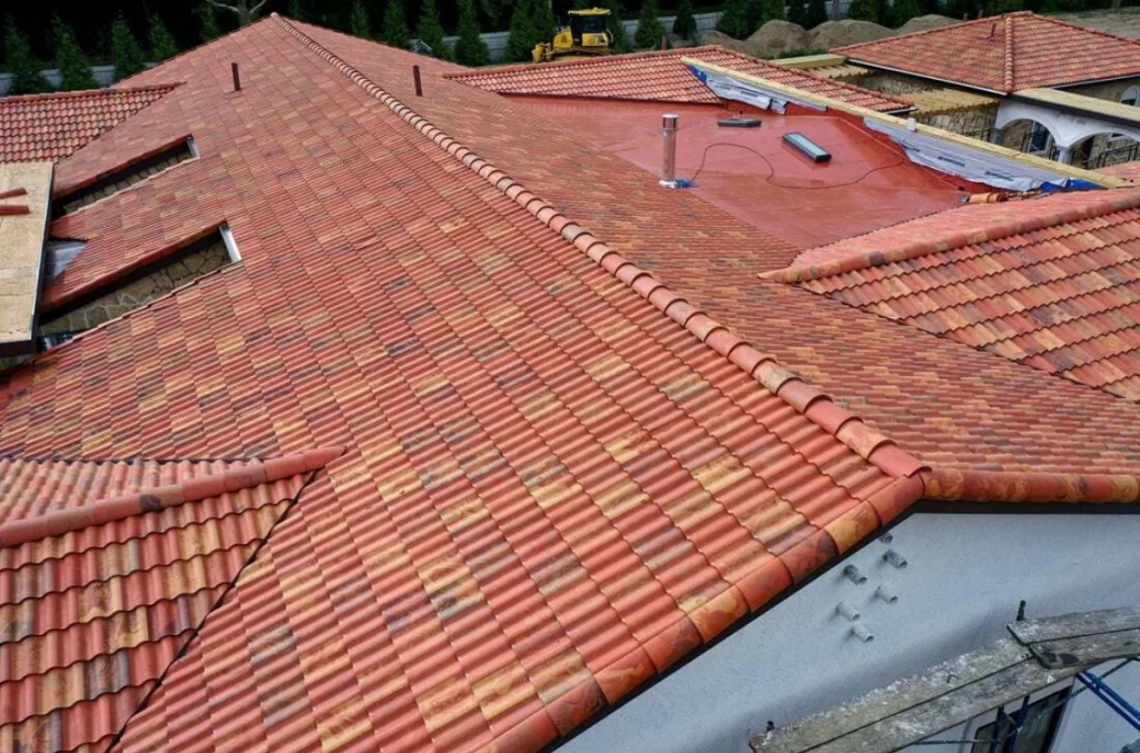 Mediterranean Revival Red Tile Roofs 