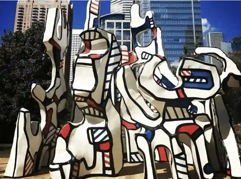 Monument Au Fantome by Jean Dubuffet 