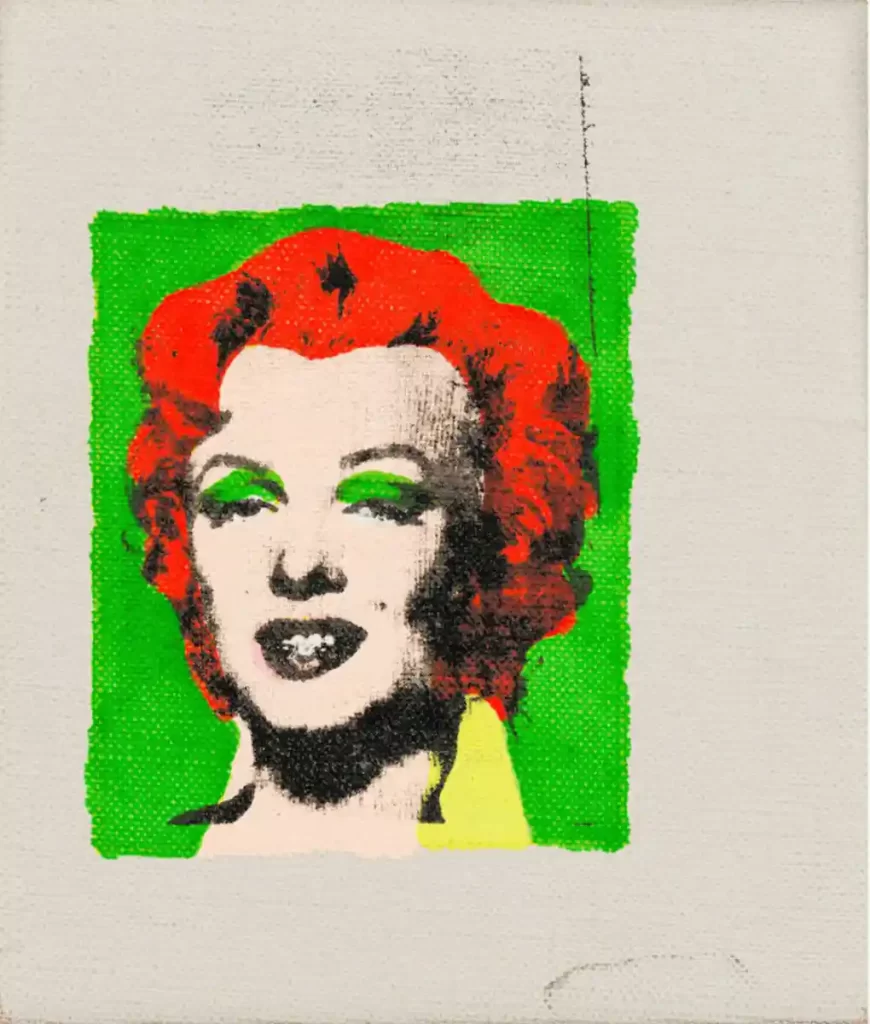 Richard Pettibone Warhol Marilyn Monroe Green 