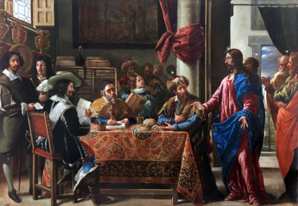 The Calling of Saint Matthew by Juan de Pareja 