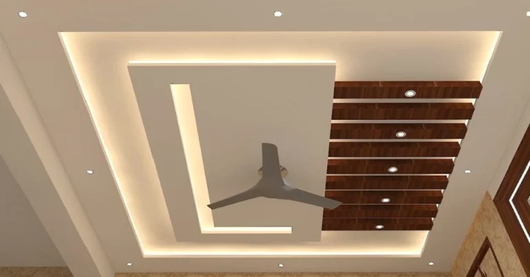 False Ceiling Design for Modern Bedroom