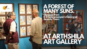 Explore the captivating exhibition at Arthshila Delhi, celebrating the 70-year legacy of Subramanyan