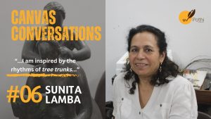 Canvas Conversation | Episode - 06 | Senior Eminent Sculptor Artist Sunita Lamba | Art with Abir