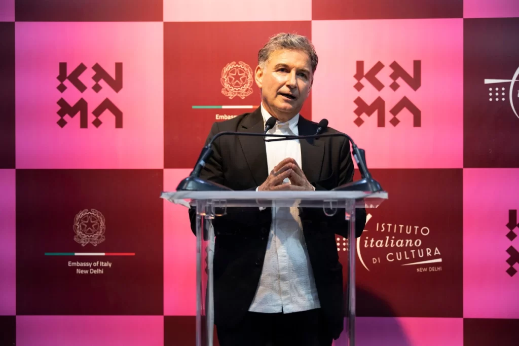 Andrea Anastasio, Director, Italian Cultural Institute New Delhi and Co-Curator, Objects between the Lines at KNMA, Noida 