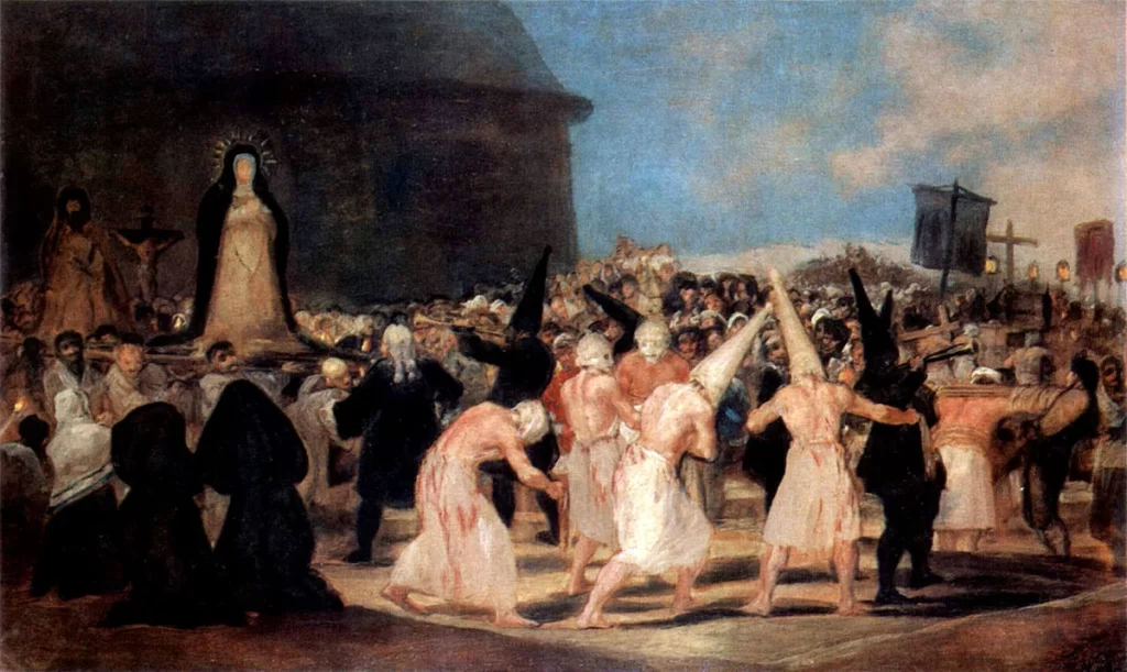 Francisco Goya's A Procession of Flagellant 