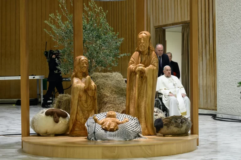 Vatican Removes Nativity Scene With Baby Jesus Donning a Keffiyeh