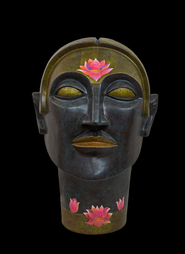 Sculpture of the Prakriti head 