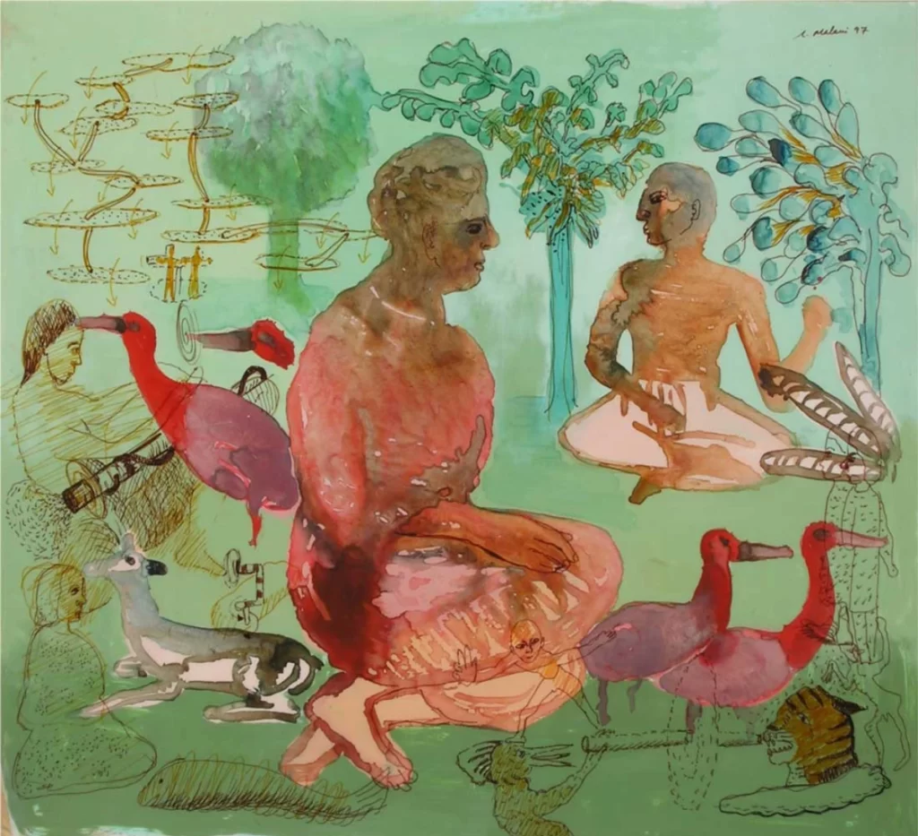 Untitled (1977) by Nalini Malani 