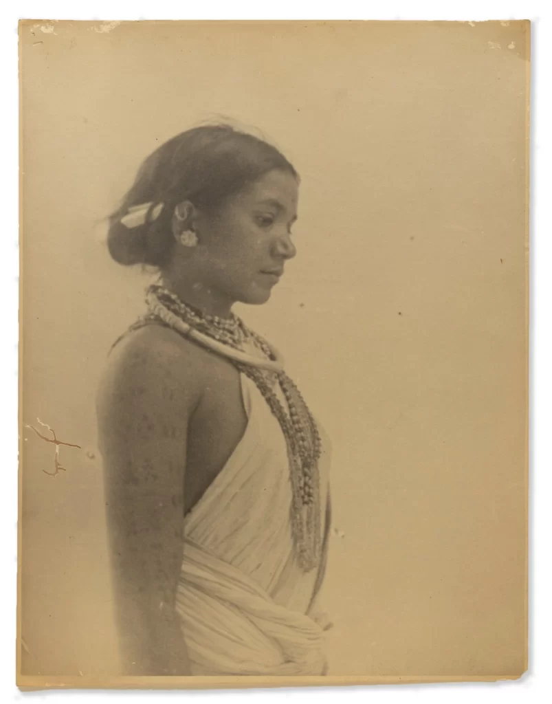 Village Girl, (c.1940-50), Silver Gelatin print, 14.3x11 in.