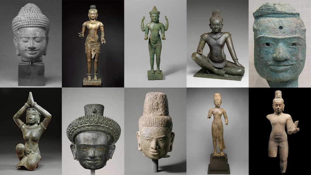 14 statues returned from the MET US