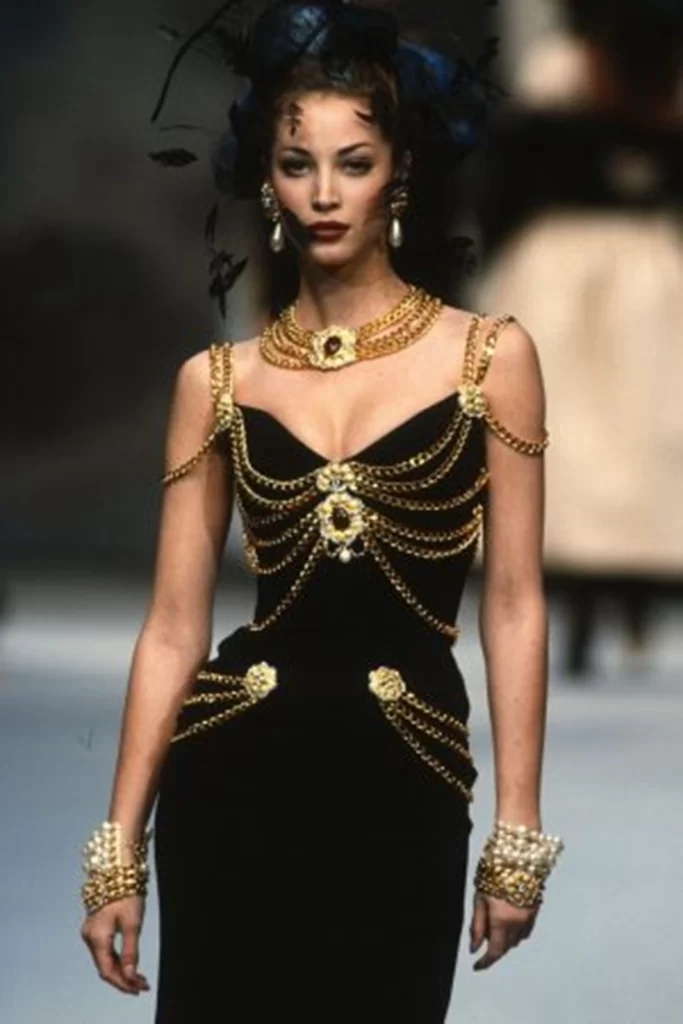 Chanel Couture Chain Dress. Courtesy: Montrose School 