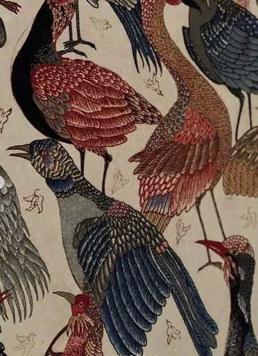 Handpainted Birds. Image Courtesy: Blocmainindia 