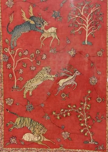 Natural Dyed colour used in kalamkari fabric. Image Courtesy: Ina Puri
